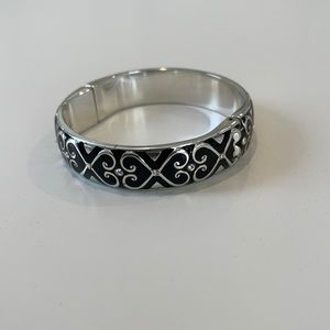 Brighton enamel hinged bangle